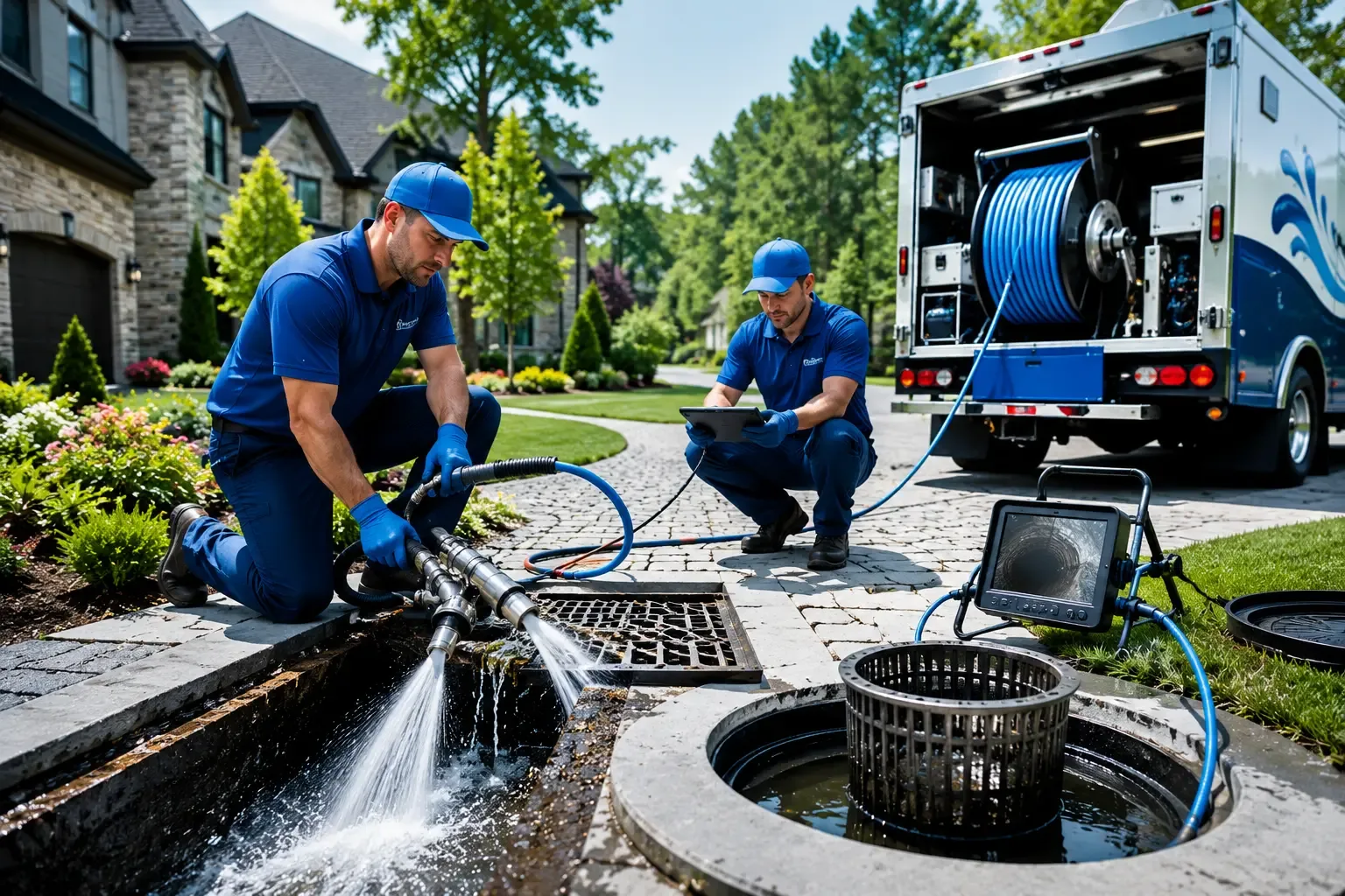 Local outdoor drain cleaning professionals in Joy, IL