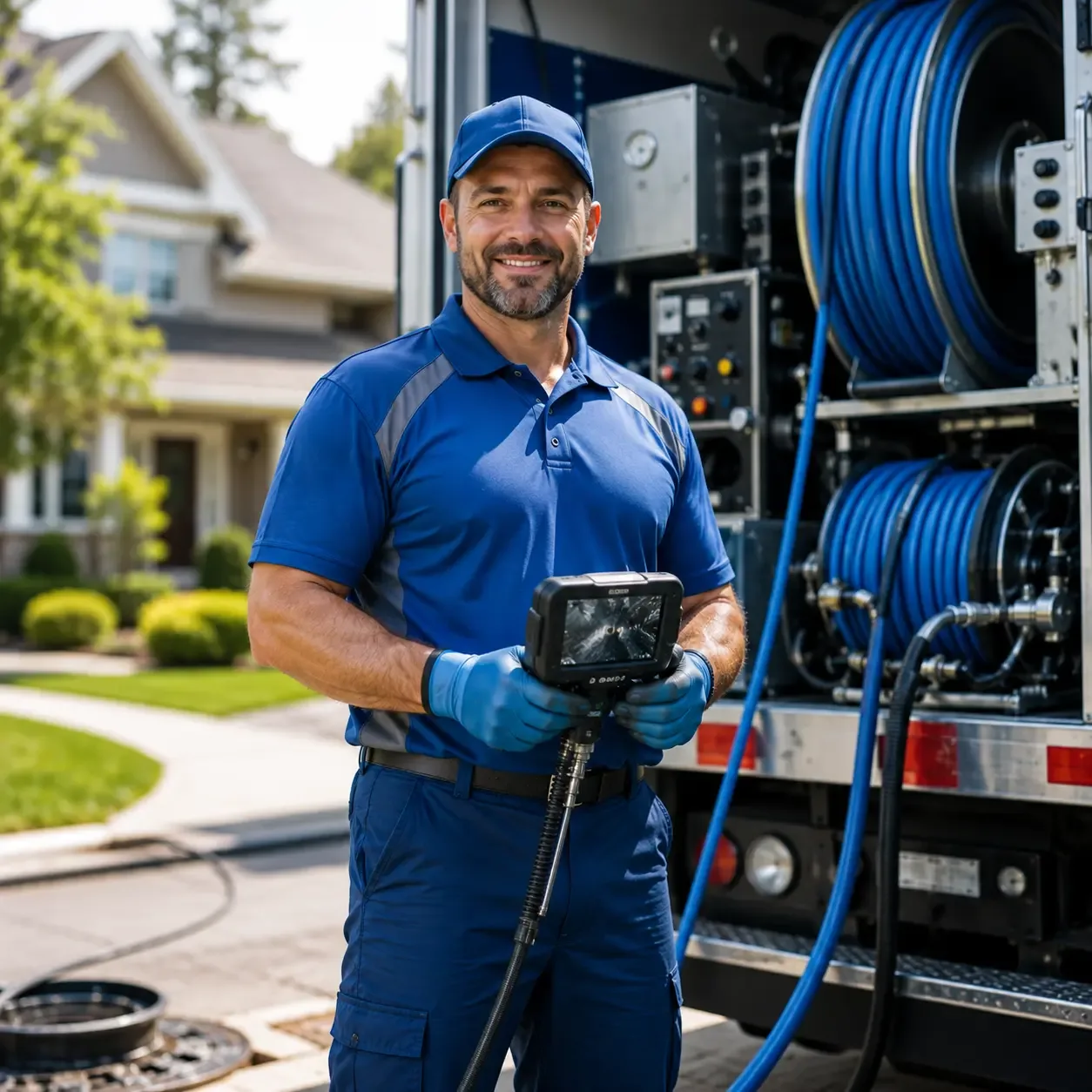 Local outdoor drain cleaning specialists in Joy, IL